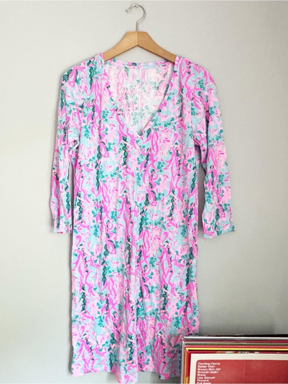 Lilly Pulitzer Tessa dress in Seaweed Samba